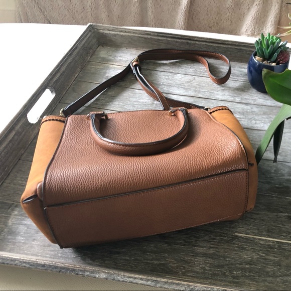 Leather and suede purse - Picture 5 of 9